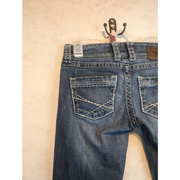 Bke Sabrina boot cut jeans size 27r * - Picture 3 of 4